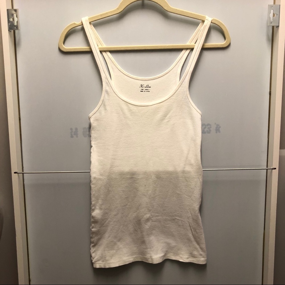 Madewell white tank size small